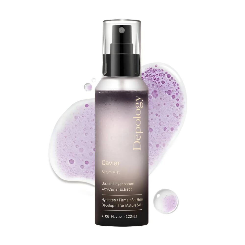 MSRP $45 NWB SEALED DEPOLOGY CAVIAR SERUM MIST-DUAL LAYER HYDRATION